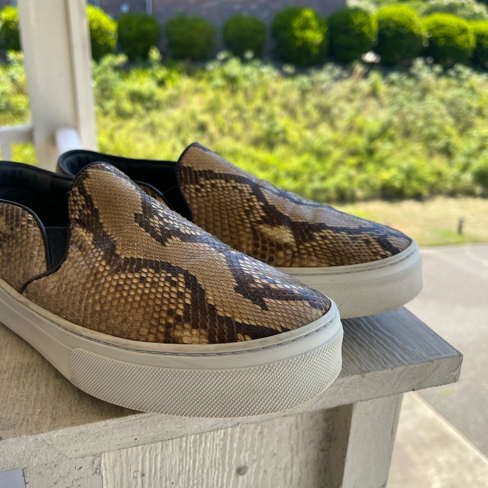 Celíne Snakeskin Design Shoes
